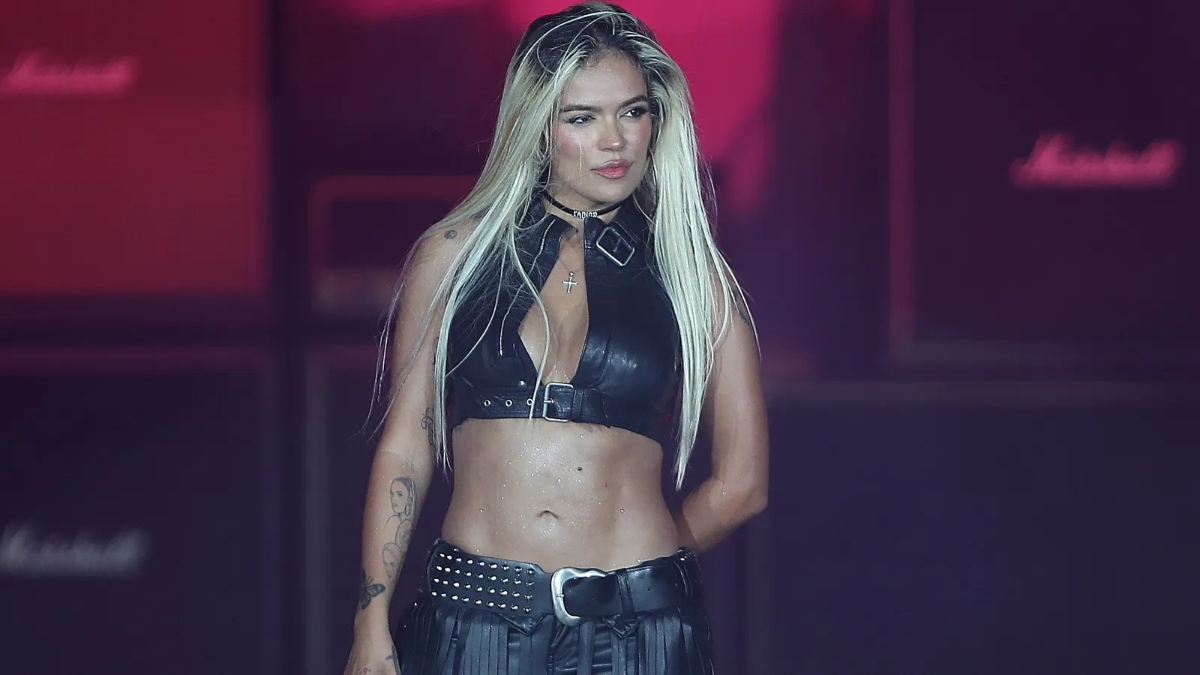 La cantante colombiana Karol G en un concierto